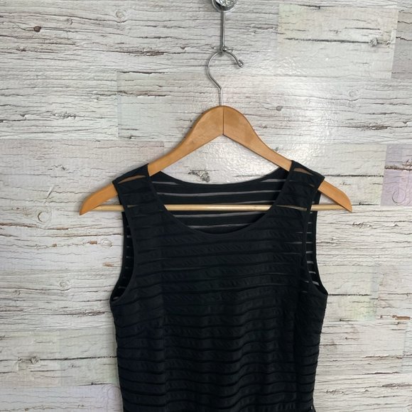 Parker dress striped size medium sleeveless - Picture 4 of 11